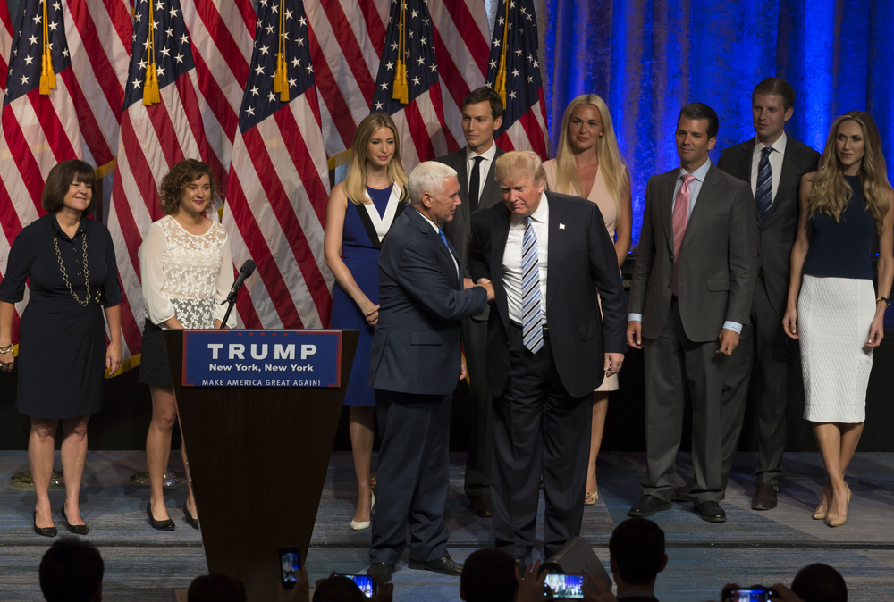 The Trumps On A Collision Course Over VP Pick